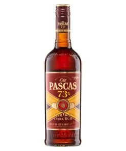 Old Pascas, Dark Rum, 73 % Vol., 0,7 l Flasche