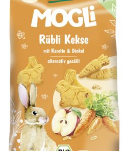 Rübli Kekse mit Karotte und Dinkel