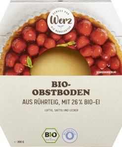 Bio-Obstboden, aus Rührteig