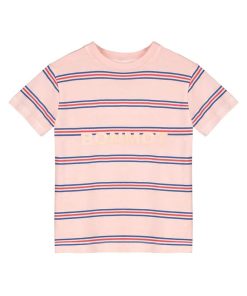 T-Shirt “Stripes Bonmot” Dusty Pink